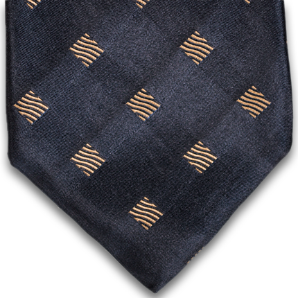 Black with gold neat