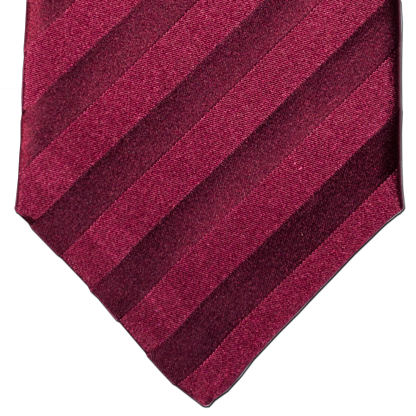 Trapani - Plum Wine on Wine Satin Silk Striped