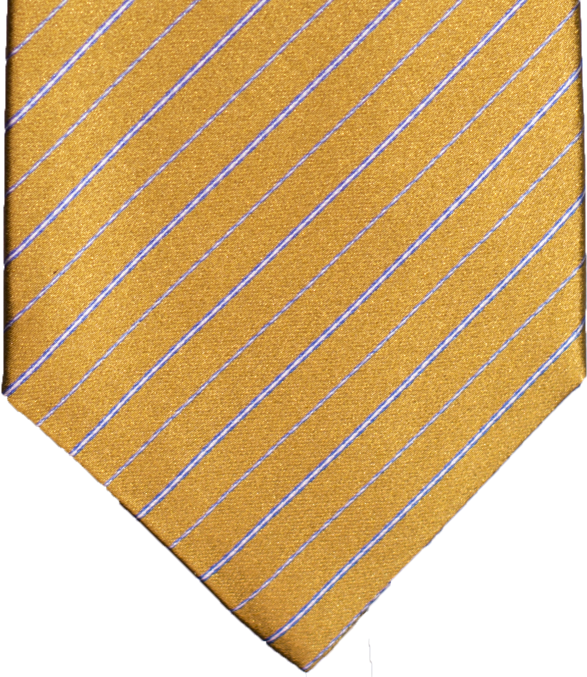 Sortino - Yellow with Navy Blue and White Silk Bow Tie