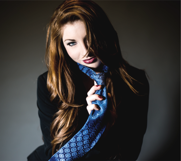 Vittoria - Medium Blue Silk Medallion