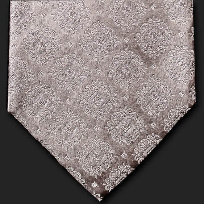Vittoria - Silver Silk Medallion
